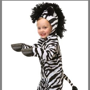 NWT - Toddler Wild Zebra Costume